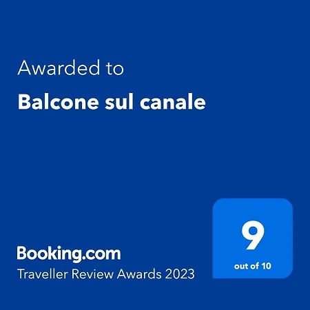 Balcone sul canale Venezia Camera foto